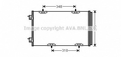 AVA QUALITY COOLING cn5290d -  Конденсатор, кондиционер